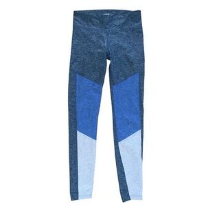 JOYLAB Color Block Blue Leggings Size XS